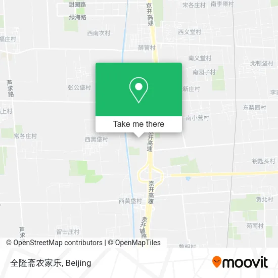 全隆斋农家乐 map