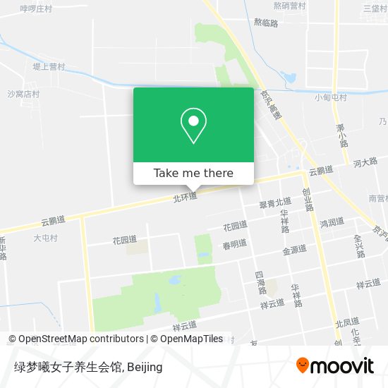 绿梦曦女子养生会馆 map