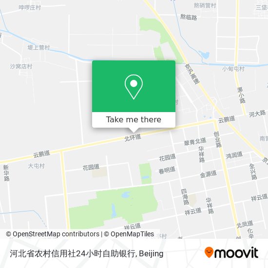 河北省农村信用社24小时自助银行 map