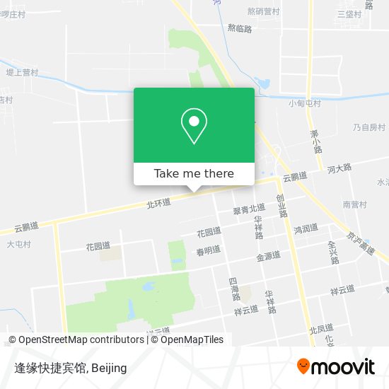 逢缘快捷宾馆 map