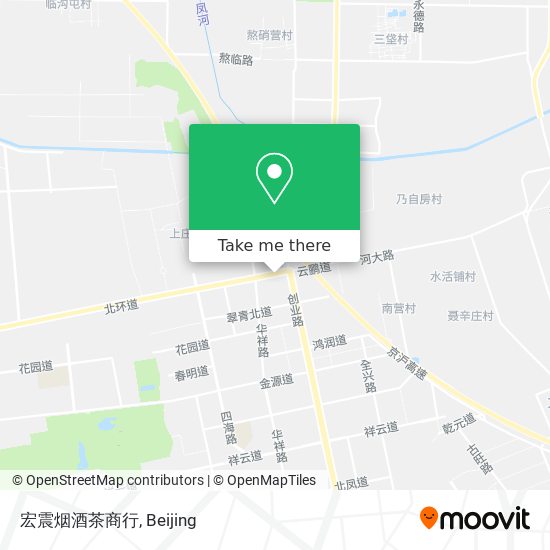宏震烟酒茶商行 map