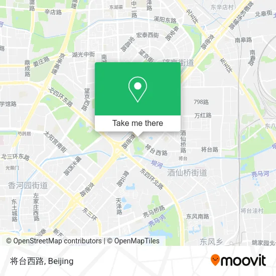 将台西路 map