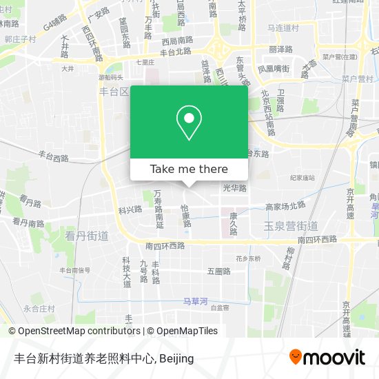 丰台新村街道养老照料中心 map