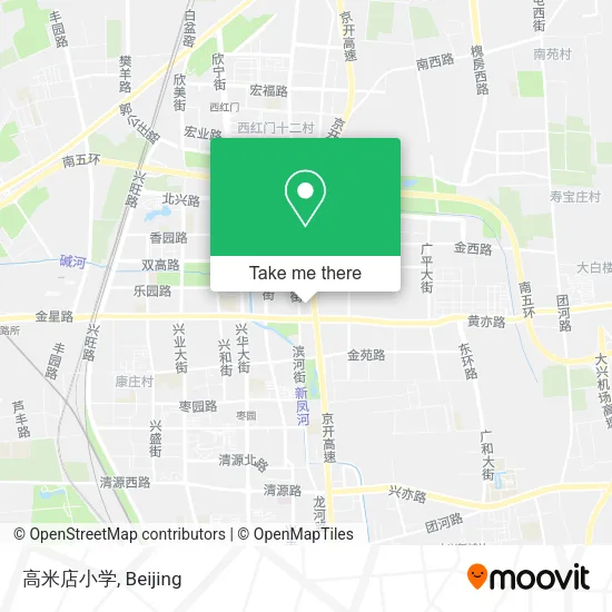 高米店小学 map