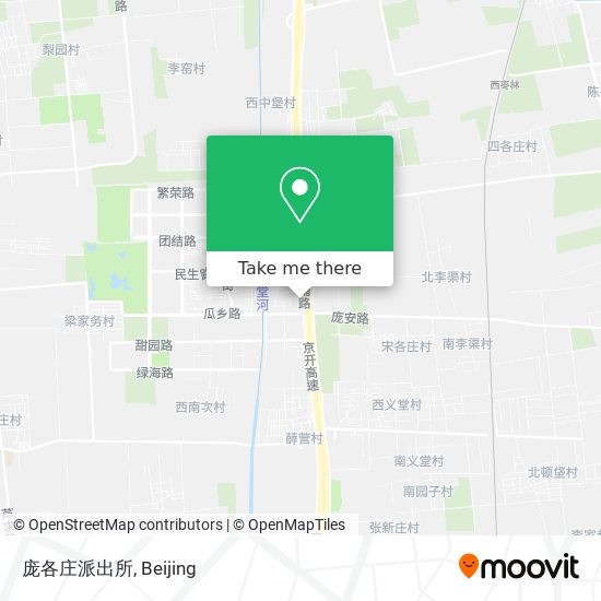 庞各庄派出所 map