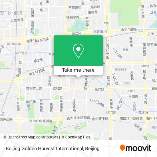 Beijing Golden Harvest International map