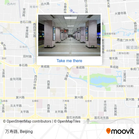 万寿路 map