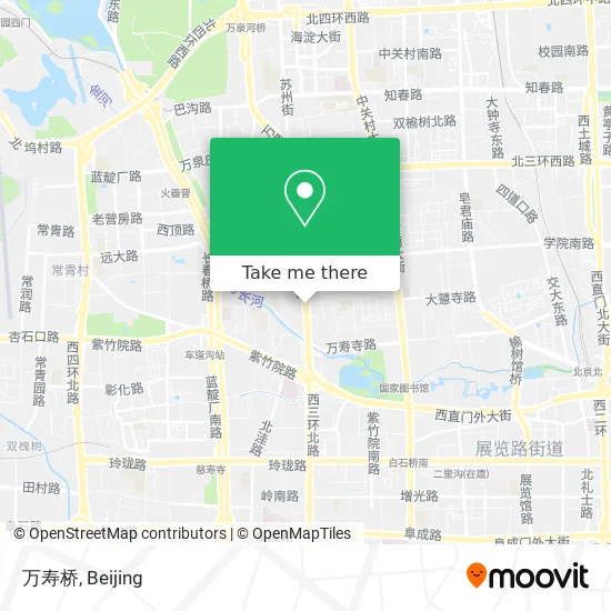 万寿桥 map