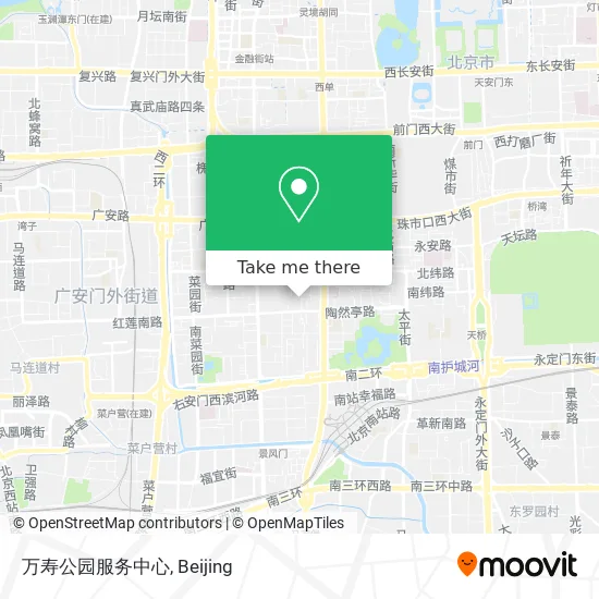 万寿公园服务中心 map