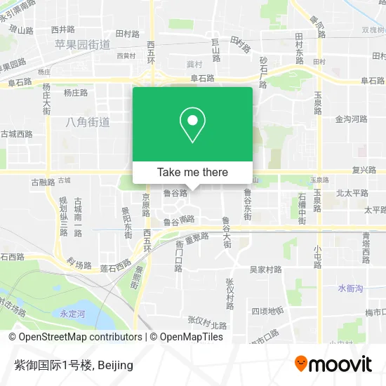 紫御国际1号楼 map