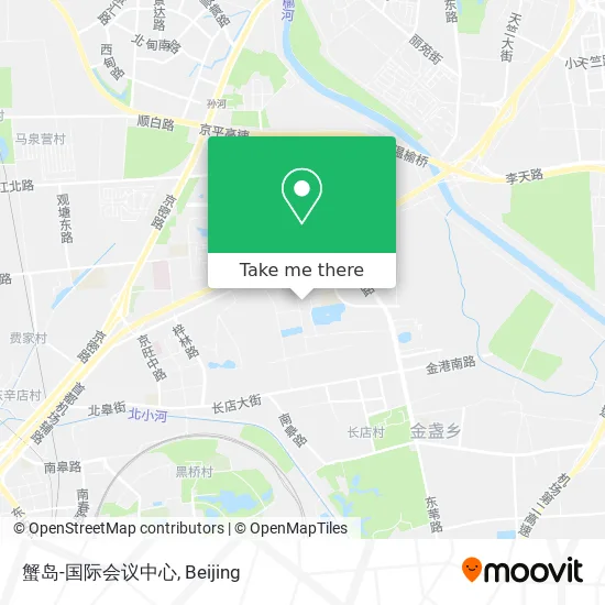 蟹岛-国际会议中心 map