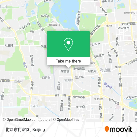 北京东冉家园 map