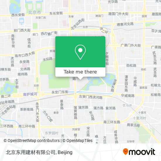 北京东用建材有限公司 map