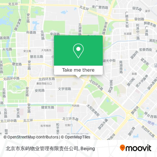 北京市东屿物业管理有限责任公司 map