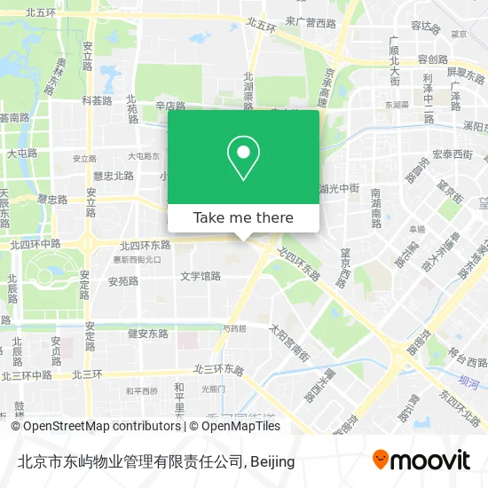 北京市东屿物业管理有限责任公司 map