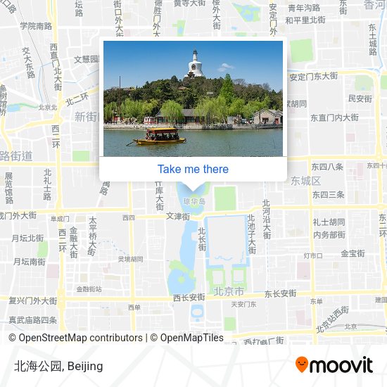 北海公园 map