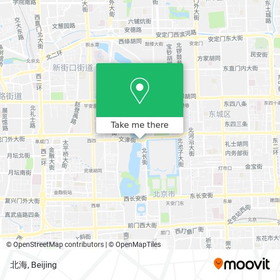 北海 map