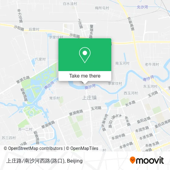 上庄路/南沙河西路(路口) map