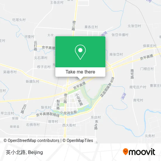 英小北路 map
