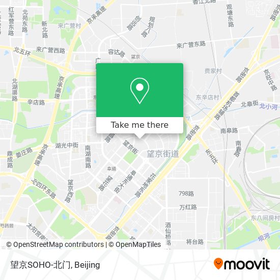 望京SOHO-北门 map