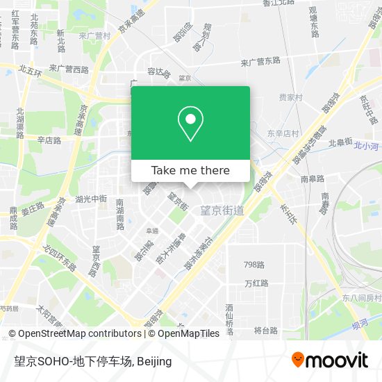 望京SOHO-地下停车场 map