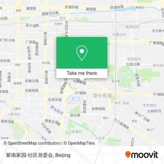 紫南家园-社区居委会 map