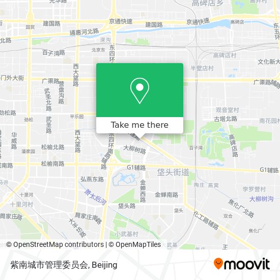紫南城市管理委员会 map