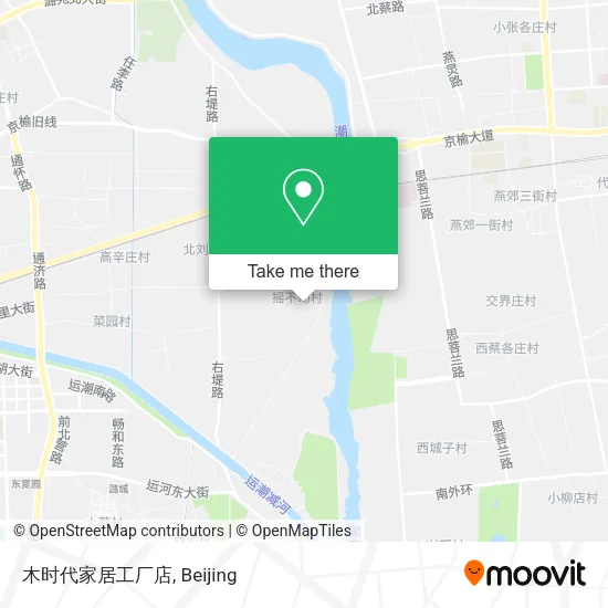 木时代家居工厂店 map