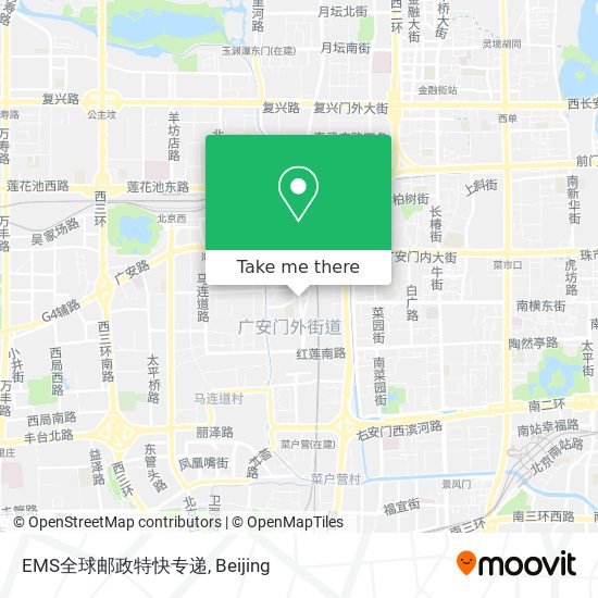 EMS全球邮政特快专递 map