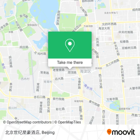 北京世纪星豪酒店 map