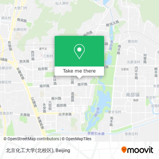 北京化工大学(北校区) map