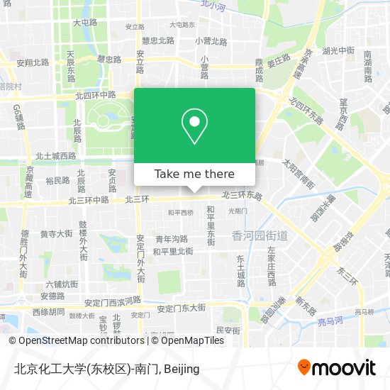 北京化工大学(东校区)-南门 map