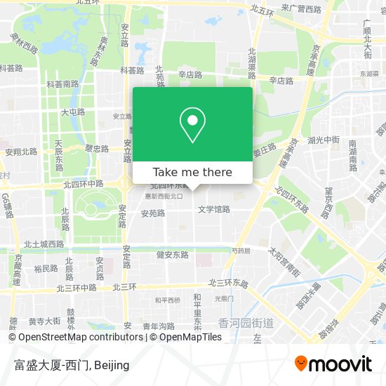 富盛大厦-西门 map