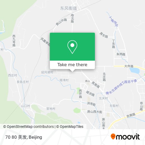 70  80 美发 map