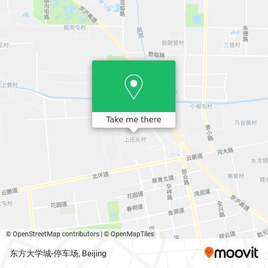 东方大学城-停车场 map
