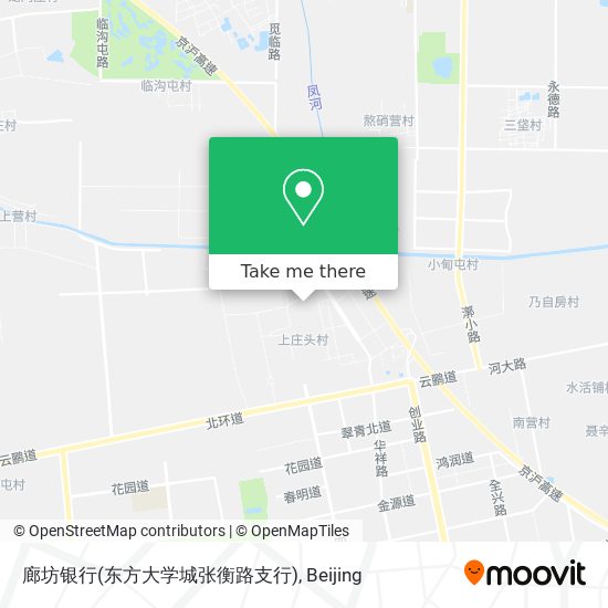 廊坊银行(东方大学城张衡路支行) map