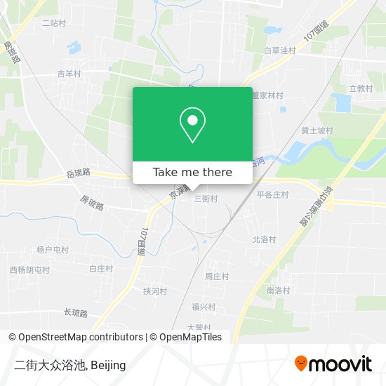 二街大众浴池 map