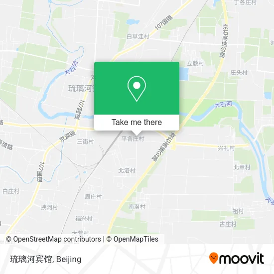 琉璃河宾馆 map
