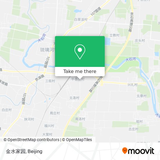 金水家园 map