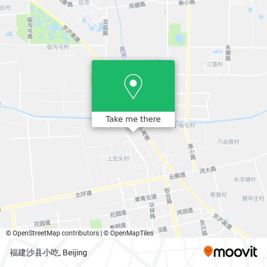 福建沙县小吃 map