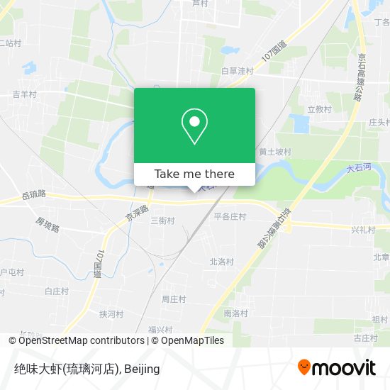 绝味大虾(琉璃河店) map