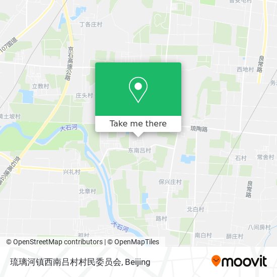 琉璃河镇西南吕村村民委员会 map