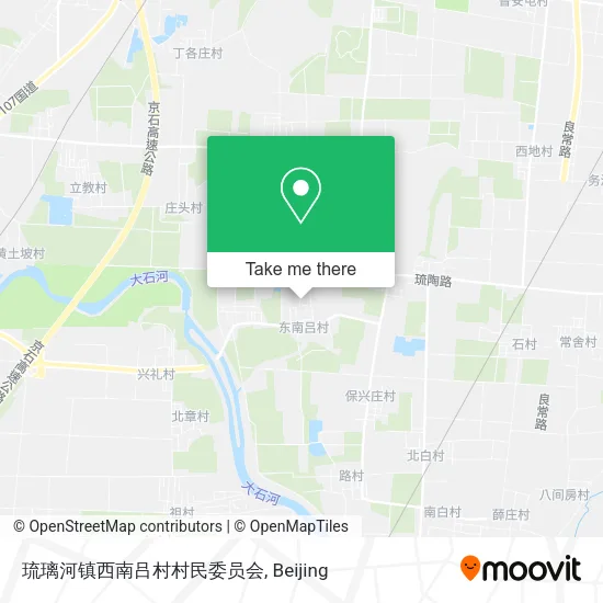 琉璃河镇西南吕村村民委员会 map
