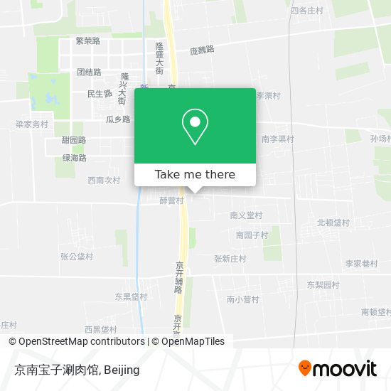 京南宝子涮肉馆 map