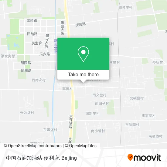 中国石油加油站-便利店 map