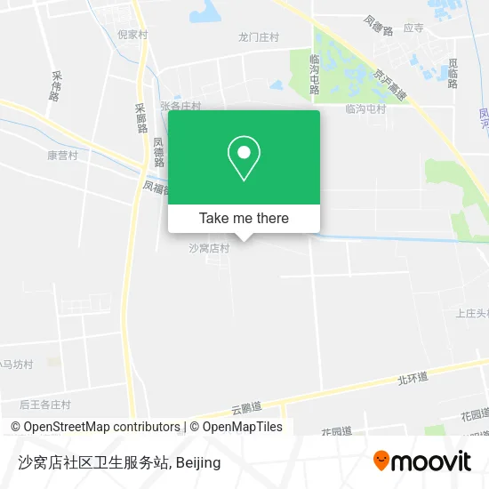沙窝店社区卫生服务站 map