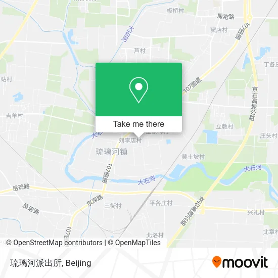 琉璃河派出所 map