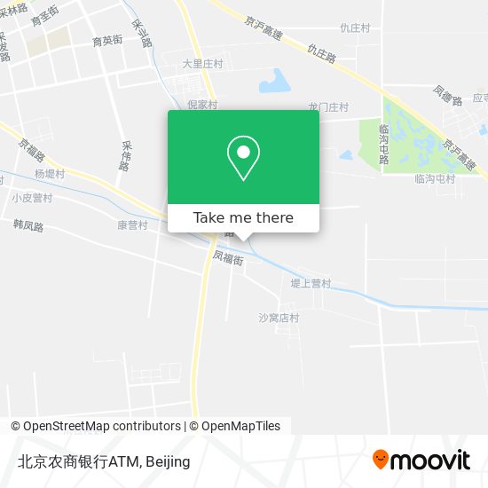 北京农商银行ATM map