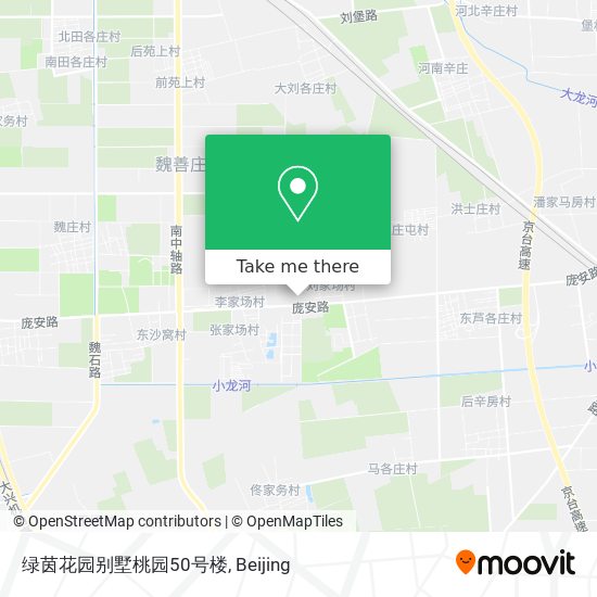 绿茵花园别墅桃园50号楼 map