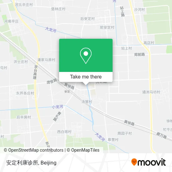 安定利康诊所 map